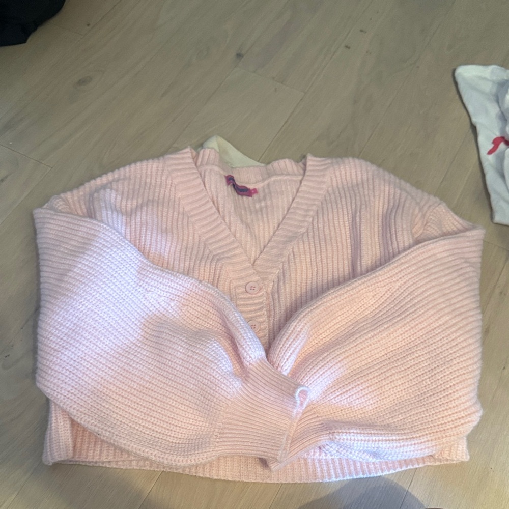 Edikted Light Pink Women's Cardigan